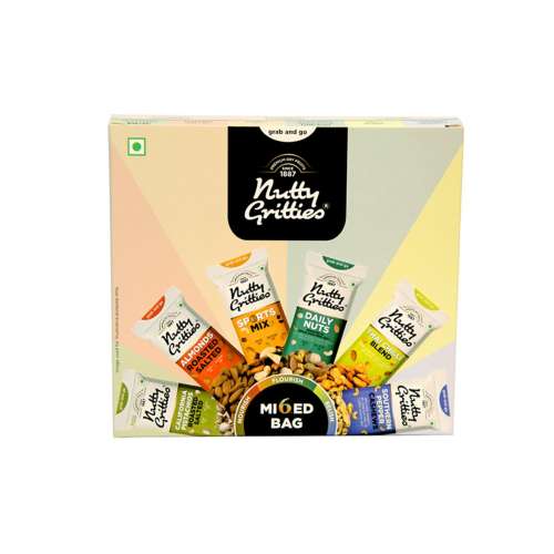 Nutty Gritties: Grab And Go Mixed Bag 230g