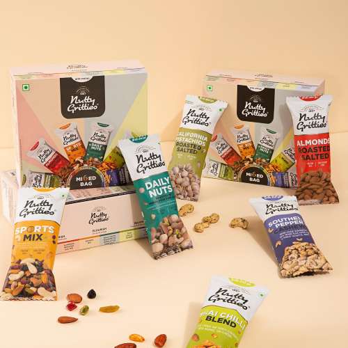 Nutty Gritties: Grab And Go Mixed Bag 230g