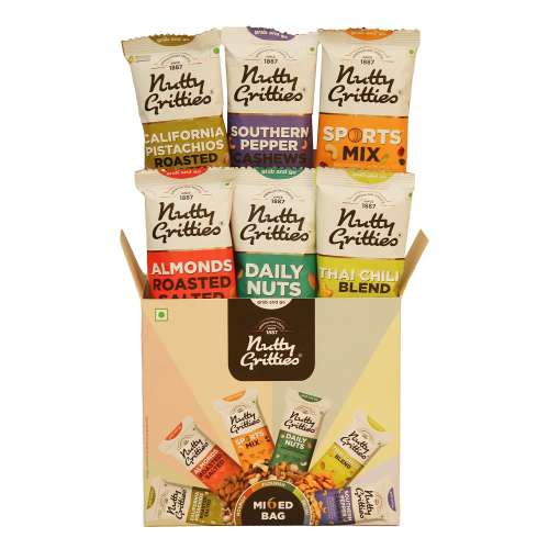 Nutty Gritties: Grab And Go Mixed Bag 230g