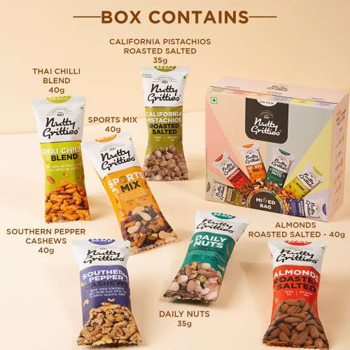 Nutty Gritties: Grab And Go Mixed Bag 230g