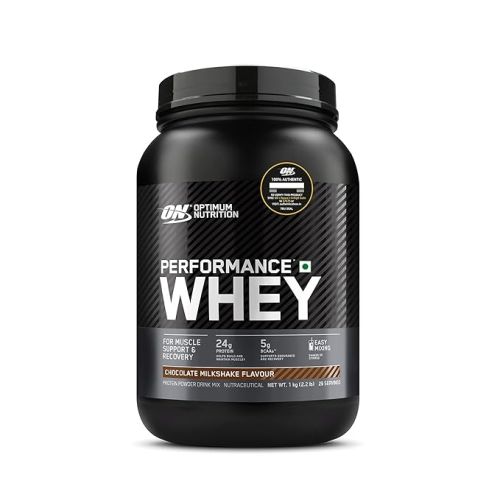 Optimum Nutrition: Performance Whey Protein Powder 1kg - Chocolate Milkshake