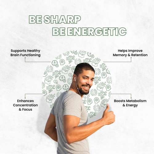 Vlado's Himalayan Organics: Plant-Based Vitamin B1 | Rich in Antioxidants | Supports Memory And Energy (120 Capsules)