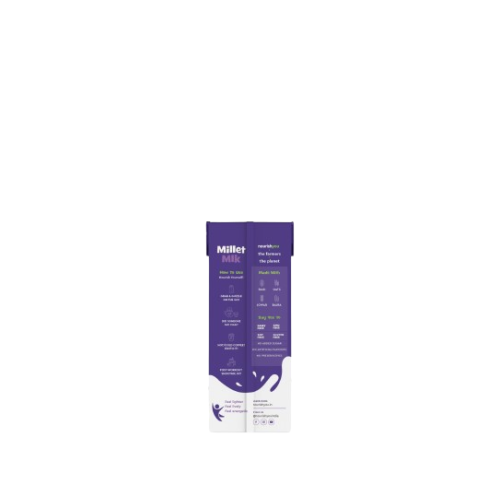 Nourish You: Plant Based Millet Milk Original 200Ml ( Pack Of 6)