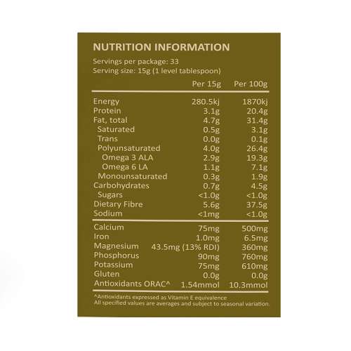 Nourish You: White Chia Seeds 500G