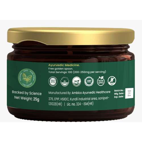 Vlado's Himalayan Organics: Pure Shilajit Resin to Boost Performance,Power, Stamina, Endurance, Strength With Fulvic Acid & 85+ Trace Minerals Complex for Energy,Maximum Potency I - 25g