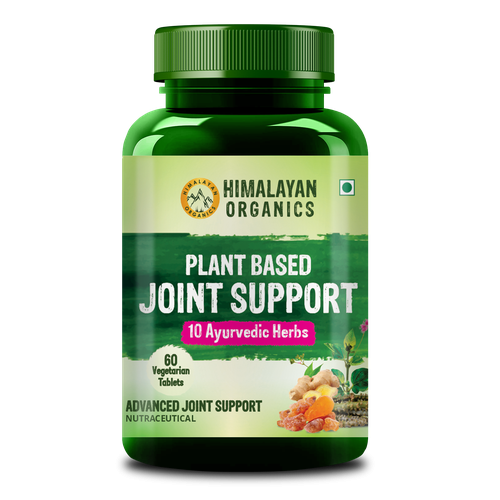 Vlado's Himalayan Organics: Plant Based Joint Support With Boswellia Serrata | Amla, Alfalfa, Turmeric, Moringa + 10 Ayurvedic Herbs | Strong Bones & Relives Joint Pain | Better Flexibility For Men & Women - 60 Veg Tablets