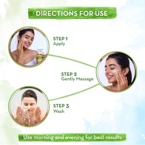 Mamaearth: Ubtan Face Wash With Turmeric & Saffron For Tan Removal -  100ml