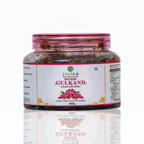Jivika Pure: Desi Rose Gulkand  400gm