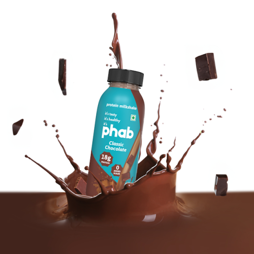 Phab: Protein Milkshake Classic Chocolate - Pack of 6 x 200ml