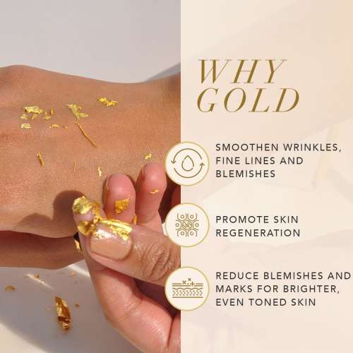 RAS Luxury Oils: 24K Gold Radiance Beauty Boosting Face Elixir - 15ml