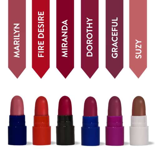 Belora: Sexy Six Lippies