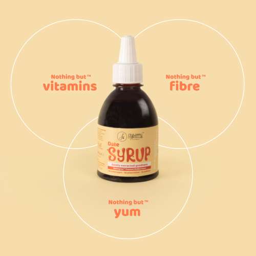 Flyberry Gourmet: Premium Medjoul Date Syrup, 700g | For Kids & Adults | 100% Natural Sweetener | No Preservatives
