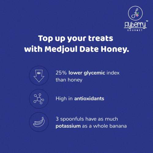 Flyberry Gourmet: Premium Medjoul Date Syrup, 700g | For Kids & Adults | 100% Natural Sweetener | No Preservatives