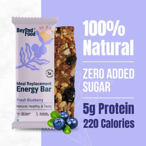 Beyond Food: Meal Replacement Energy Bar - Assorted Pack (Pack of 6)