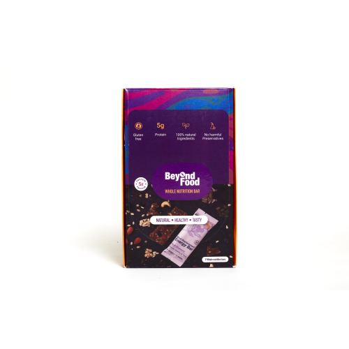 Beyond Food: Meal Replacement Energy Bar - Assorted Pack (Pack of 6)