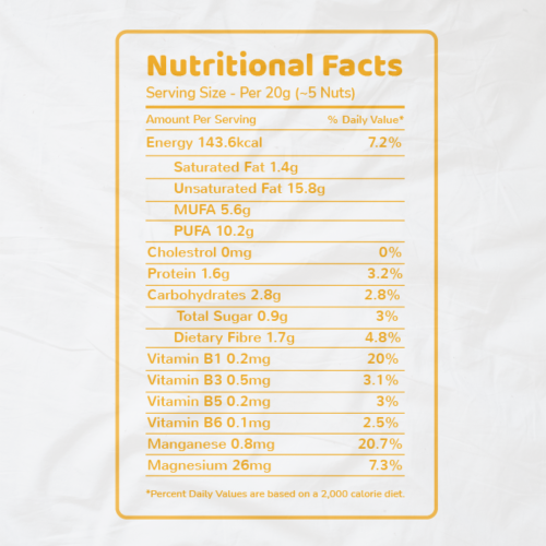 Flyberry Gourmet: Macadamia Nuts 100g | Imported From Australia| Boosts Immunity and Improves Stamina | Rich in Vitamins, Minerals, Fiber, Antioxidants and Healthy fats