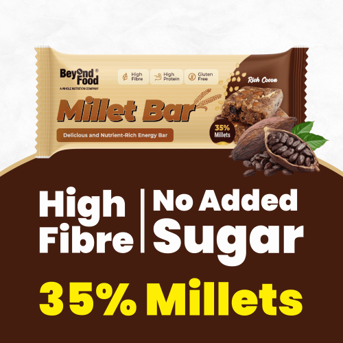Beyond Food: Millet Bar - Assorted Pack (Pack of 6)
