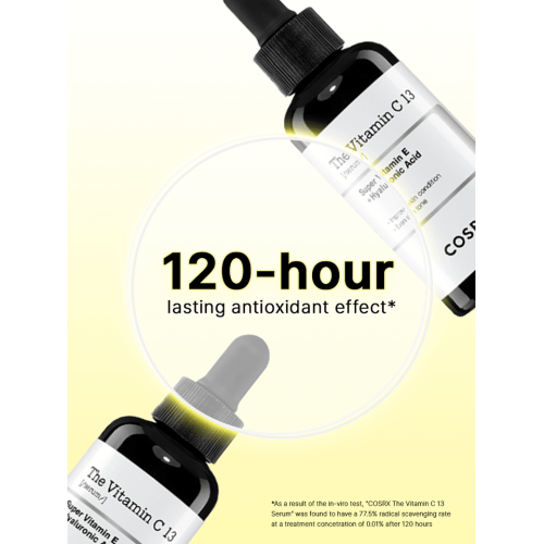 COSRX: The Vitamin C 13 Brightening Face Serum | Targeted Care | Radiant Skin | Vitamin C | Brightening | Glow Skin | 20ml