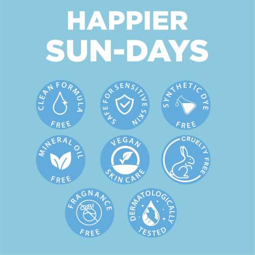 Happier: Sunscreen Stick SPF 50+ PA+++ - Sun Protection Stick for All-Day Against Harmful UVA/UVB Rays - 20gm