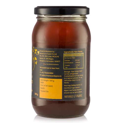 Honey and Spice: South Indian Wild Honey 500gm