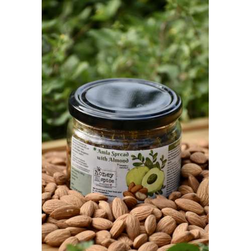 Honey and Spice: Amla Spread with Almond 350gm