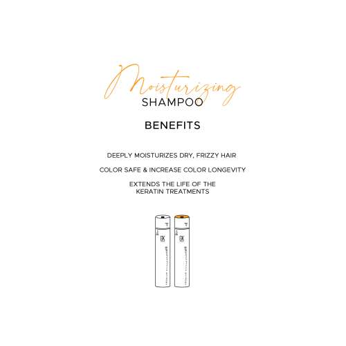 GK Hair: Moisturizing Shampoo Color Protection 300ML
