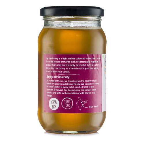 Honey and Spice: Lychee Honey | 500gm