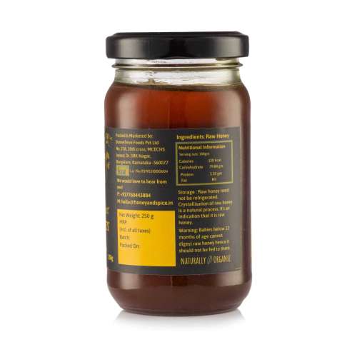 Honey and Spice: Central Indian Wild Honey 250gm