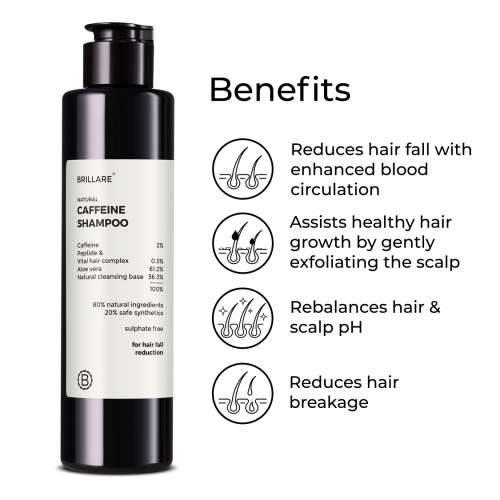 Brillare: Caffiene Shampoo 200 ml