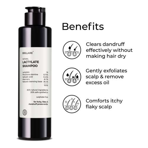 Brillare: Lactylate Shampoo 200 ml