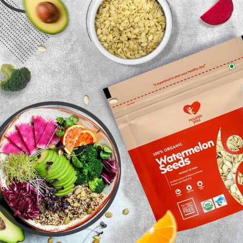 Nourish You: Organic Raw Magaj/Watermelon Seeds | 250g