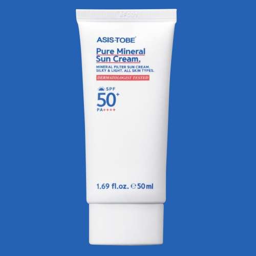 ASIS-TOBE: Pure Mineral Sun Cream SPF 50+ PA++++ - 50ml