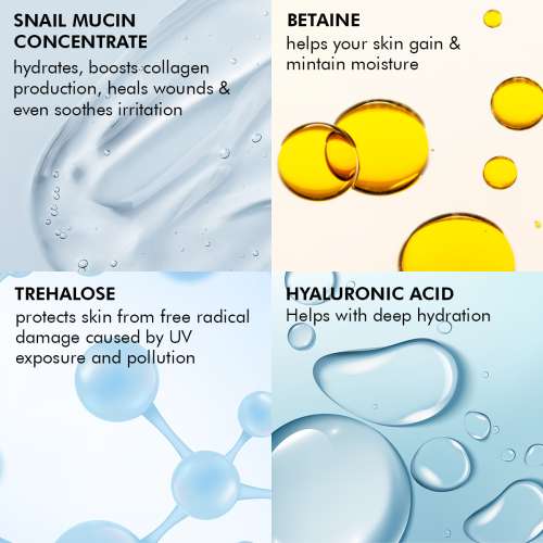 Conscious Chemist: Snail Magic Barrier Repair Face Serum &  Essence with 97% Active Snail Mucin Filtrate (100ml)