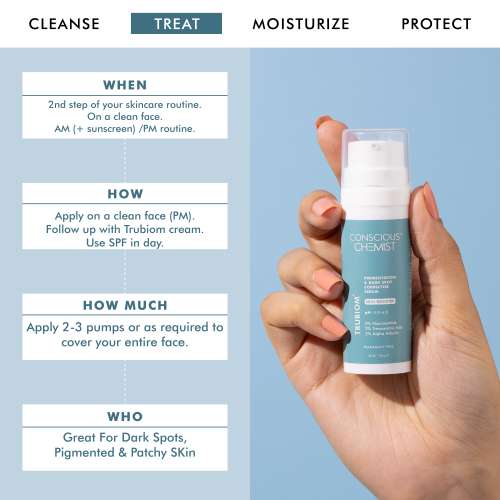 Conscious Chemist: Trubiom 5% Niacinamide Serum with 1% Zinc Improves Acne Scar & Uneven Skin Texture (30ml)