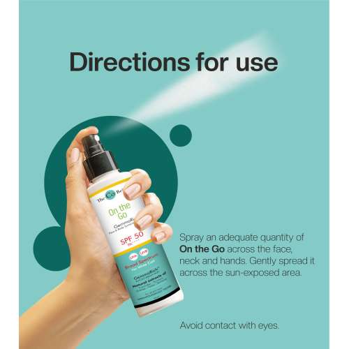 The Co Being: ON THE GO All Natural Face & Body Suncscreen Spray 20ml