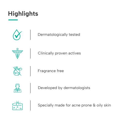 Dermatouch: Salicylic Acid 2% Sebustop 2% Face Serum | For Acne & Blackheads | 18ml