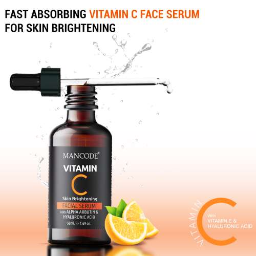 Mancode: Vitamin C Facial Serum - 50ml