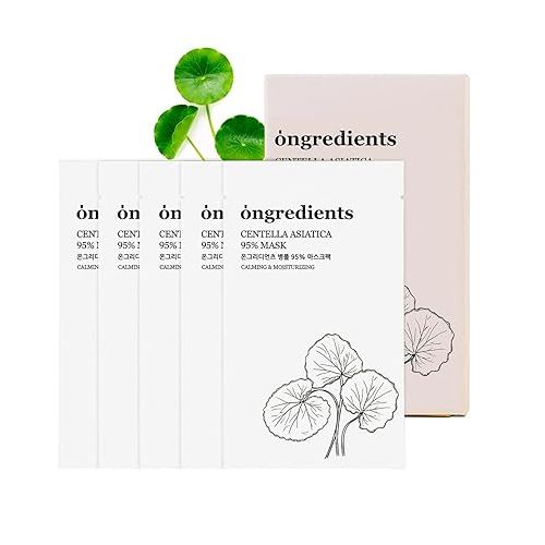 ongredients: Centella Asiatica 95% Face Mask Sheet