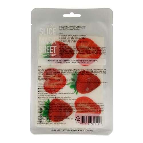 Kocostar: Slice Mask Sheet Strawberry