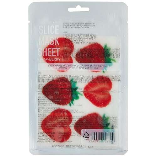 Kocostar: Slice Mask Sheet Strawberry