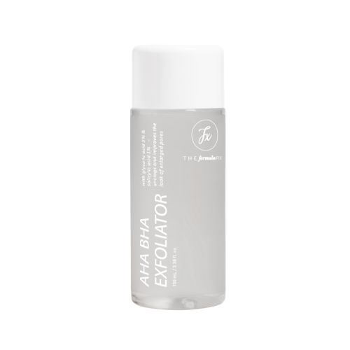 The FormulaRX: 6% AHA BHA Exfoliator (5% Glycolic & 1% Salicylic Acid) Exfoliating Serum For Whiteheads, Enlarged Pores, Dark Spots