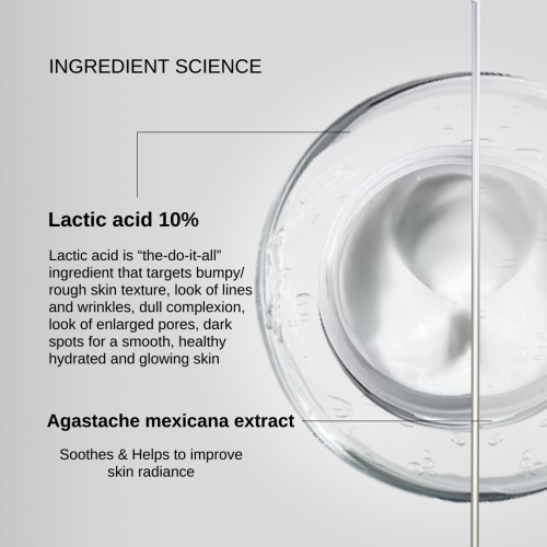 The FormulaRX: Air Brush Facial - All In One 10% Lactic Acid Exfoliating, Glowing & Brightening Serum For all skin types