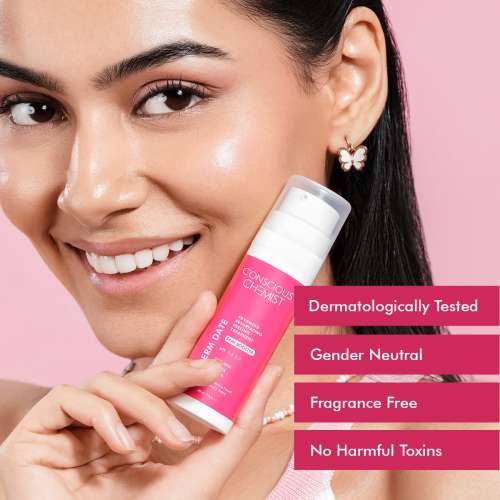 Conscious Chemist: Derm Date Advanced Resurfacing Peeling Exfoliating Facial Serum For Anti -Aging (30ml)