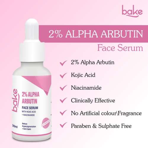 Bake Cosmetics: 2% Alpha Arbutin Serum