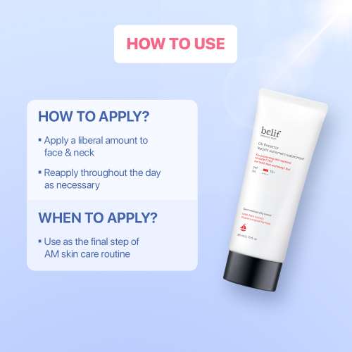 Belif: UV Protector leports sunscreen 80ml