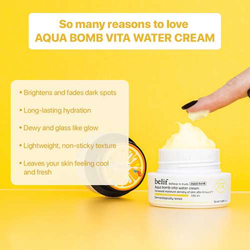 Belif: Aqua bomb vita water cream 50ml