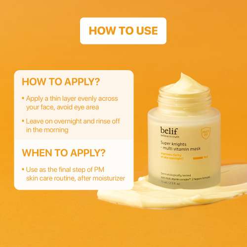 Belif: Super knights - multi vitamin overnight mask 75ml