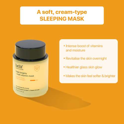 Belif: Super knights - multi vitamin overnight mask 75ml