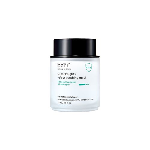 Belif: Super knights - clear soothing mask 75ml