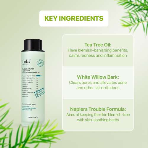Belif: problem solution vegan toner 150ml